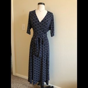 Tie waist dress